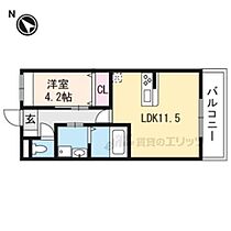 京都府京都市右京区西院西田町（賃貸マンション1LDK・1階・40.05㎡） その2