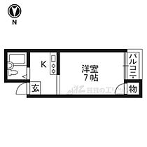 京都府京都市中京区西ノ京小堀町（賃貸マンション1K・3階・18.00㎡） その2