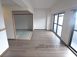 セントフローレンスパレス桂 4階3LDKのリビング/ダイニング