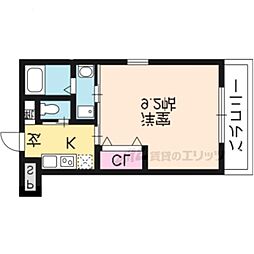 tresTESORO 1Kの間取図画像