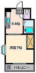 間取図画像 1K
