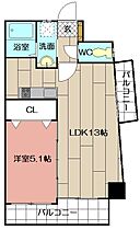 THE　SQUARE・Suite Residence 301 ｜ 福岡県北九州市小倉北区大田町（賃貸マンション1LDK・3階・40.71㎡） その2