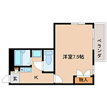 奈良県大和郡山市小泉町東2丁目6-5（賃貸マンション1K・2階・24.84㎡） その2