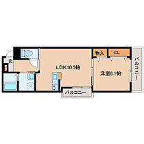 奈良県大和郡山市額田部北町（賃貸アパート1LDK・3階・41.88㎡） その2