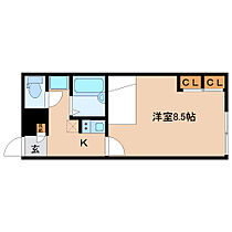 奈良県大和郡山市小泉町東2丁目（賃貸アパート1K・2階・23.18㎡） その2