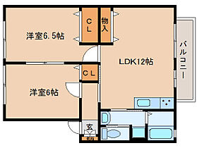 奈良県大和郡山市天井町（賃貸アパート2LDK・2階・52.84㎡） その2