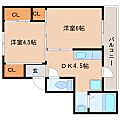 ヴィラナリー大和郡山1号棟2階3.1万円
