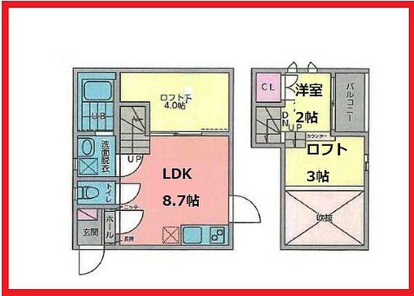 リヴェールココ 101｜東京都江戸川区平井7丁目(賃貸アパート1LDK・1階・28.82㎡)の写真 その2