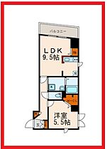 メゾンタド  ｜ 東京都荒川区西日暮里5丁目（賃貸マンション1LDK・5階・40.26㎡） その2