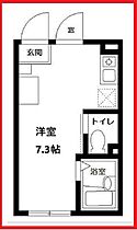 ウィル 102 ｜ 東京都江戸川区南小岩8丁目（賃貸アパート1R・1階・16.51㎡） その2