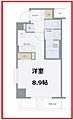 アデッソ上野ベレッツァ2階13.5万円