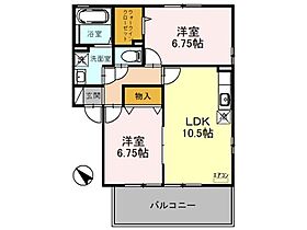 サンテラス 202号室 ｜ 埼玉県本庄市小島1丁目13-2（賃貸アパート2LDK・2階・55.44㎡） その2