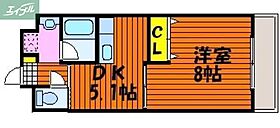 岡山県岡山市北区学南町2丁目（賃貸マンション1DK・1階・34.67㎡） その2