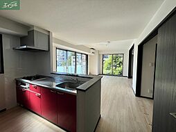 JR山陽本線 岡山駅 徒歩17分の賃貸マンション 4階2LDKのリビング/ダイニング