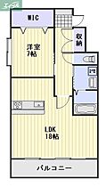 岡山県岡山市北区今8丁目（賃貸マンション1LDK・1階・57.54㎡） その2