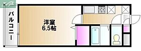 岡山県岡山市北区広瀬町（賃貸アパート1K・1階・20.07㎡） その2