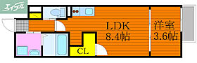 岡山県岡山市北区昭和町（賃貸マンション1LDK・3階・30.42㎡） その2