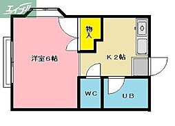 JR津山線 法界院駅 徒歩8分