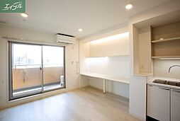 JR津山線 法界院駅 徒歩4分の賃貸マンション 1階ワンルームのリビング/ダイニング