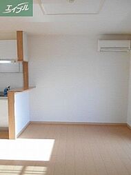 JR津山線 法界院駅 3.6kmの賃貸アパート 2階2LDKのリビング/ダイニング