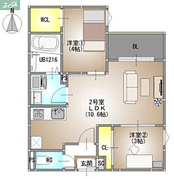 JR吉備線 備前三門駅 徒歩9分