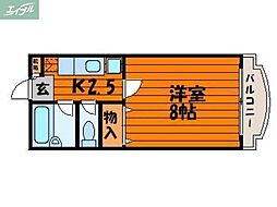JR津山線 法界院駅 徒歩7分 2階/-