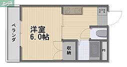 JR津山線 法界院駅 徒歩13分 3階/-