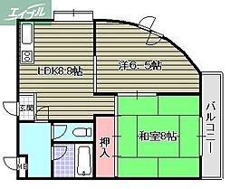 JR山陽本線 岡山駅 徒歩8分 3階/-