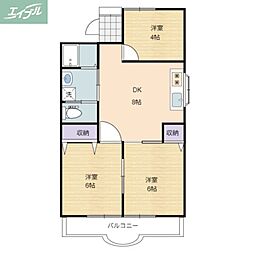 JR津山線 法界院駅 徒歩26分 3階/-