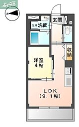 岡山電気軌道清輝橋線 東中央町駅 徒歩4分