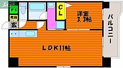 JR山陽本線 岡山駅 徒歩15分 3階/-