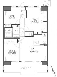 間取図画像 3LDK