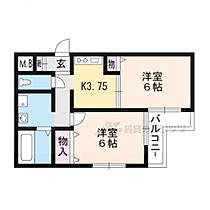 フォレスタ伏見 103 ｜ 京都府京都市伏見区淀樋爪町（賃貸アパート2K・1階・39.73㎡） その2