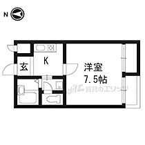 京都府京都市伏見区紺屋町（賃貸マンション1K・2階・23.00㎡） その2