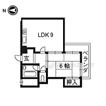 京都府京都市伏見区三栖向町（賃貸マンション1LDK・2階・32.40㎡） その2