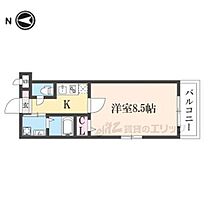 京都府京都市伏見区深草飯食町（賃貸マンション1K・4階・25.28㎡） その2