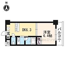 京都府京都市下京区西七条掛越町（賃貸マンション1DK・2階・29.65㎡） その2