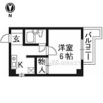 タチバナ 104 ｜ 京都府京都市西京区大枝中山町（賃貸マンション1K・1階・20.57㎡） その2