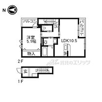 ｕｎｉｖａｌｙ槇島 201 ｜ 京都府宇治市槇島町千足（賃貸アパート1LDK・2階・43.52㎡） その2