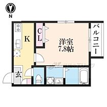 京都府京都市下京区木津屋橋通新町西入東塩小路町（賃貸アパート1K・3階・28.61㎡） その2