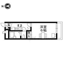 京都府京都市伏見区横大路鍬ノ本（賃貸アパート1K・1階・22.35㎡） その1