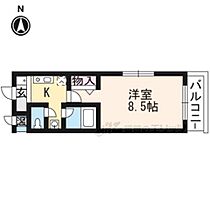 グロリアス深草 301 ｜ 京都府京都市伏見区深草西浦町6丁目（賃貸マンション1K・3階・24.08㎡） その2