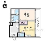 京都府京都市伏見区桃山最上町（賃貸マンション1DK・3階・30.45㎡） その2