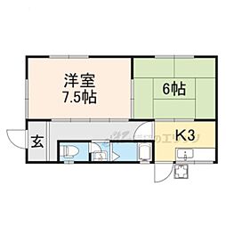 大原野灰方町497貸家(西側)