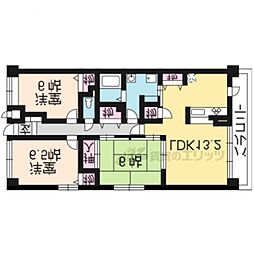 グランK's-ジオ 3LDKの間取図画像