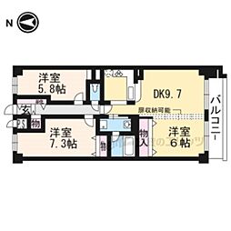 i.House02 3LDKの間取図画像