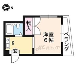 🉐敷金礼金0円！🉐京都地下鉄東西線 御陵駅 徒歩15分