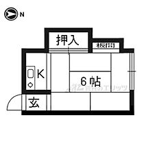 京都府向日市寺戸町中垣内（賃貸マンション1R・3階・13.77㎡） その2