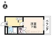 りりぱっと植村 201 ｜ 京都府京都市伏見区景勝町（賃貸マンション1K・2階・19.20㎡） その2