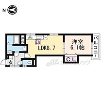 京都府京都市南区西九条大国町（賃貸アパート1DK・1階・36.97㎡） その2